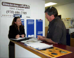 Front Desk at Windsor Auto Repair